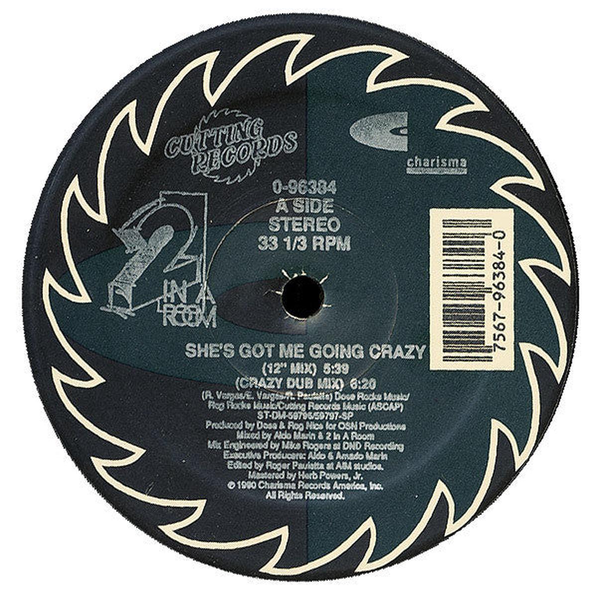 2 In A Room - She's Got Me Going Crazy (SF April 2026) VG+