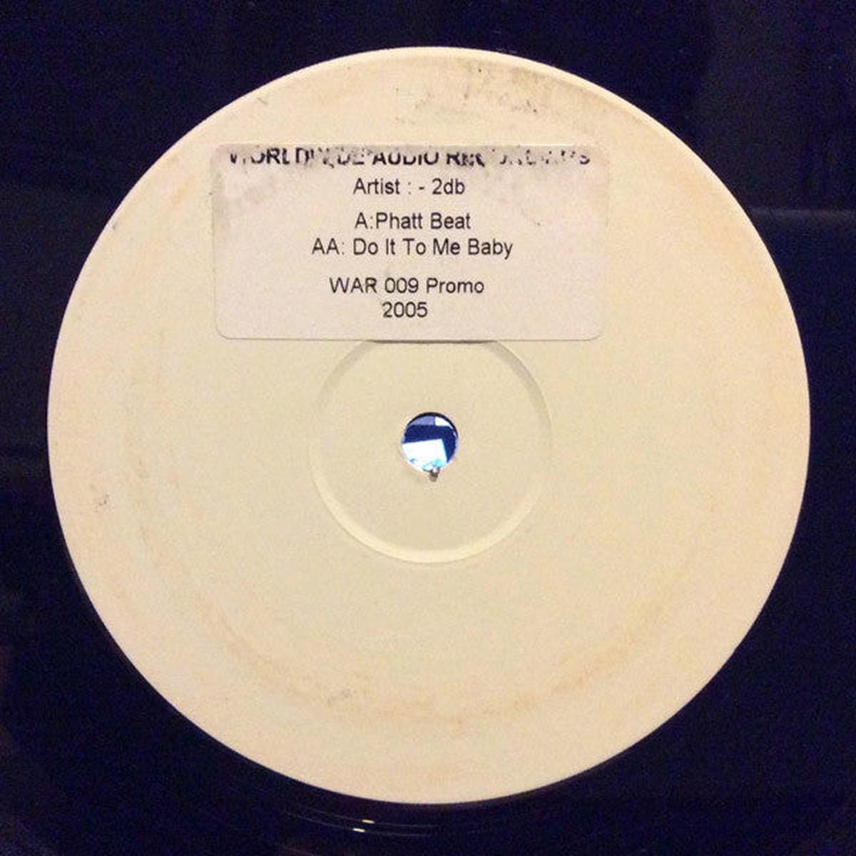 2DB - Phatt Beat / Do It To Me Baby (SF DBJUNG) VG+