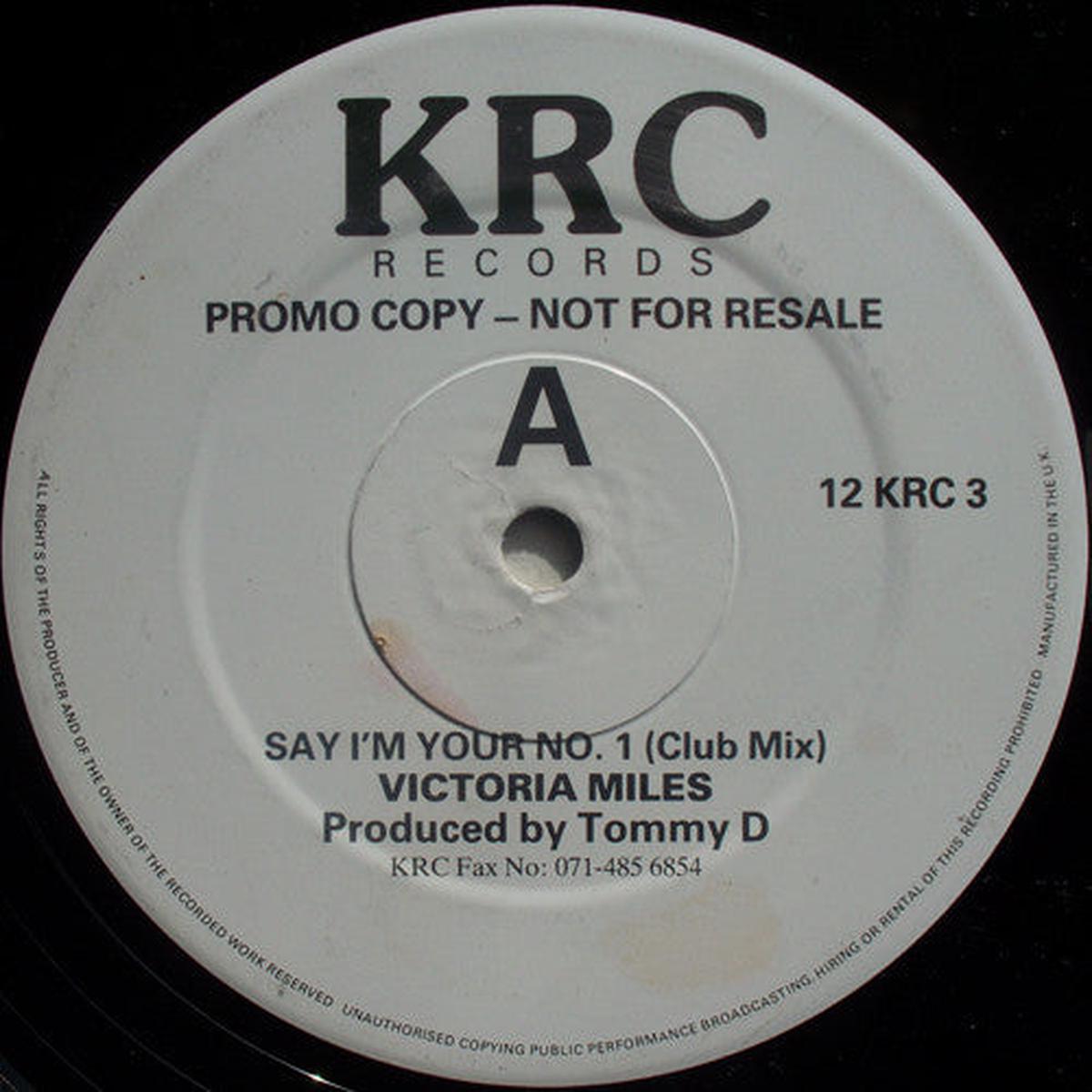 Victoria Miles - Say I'm Your No. 1 () VG