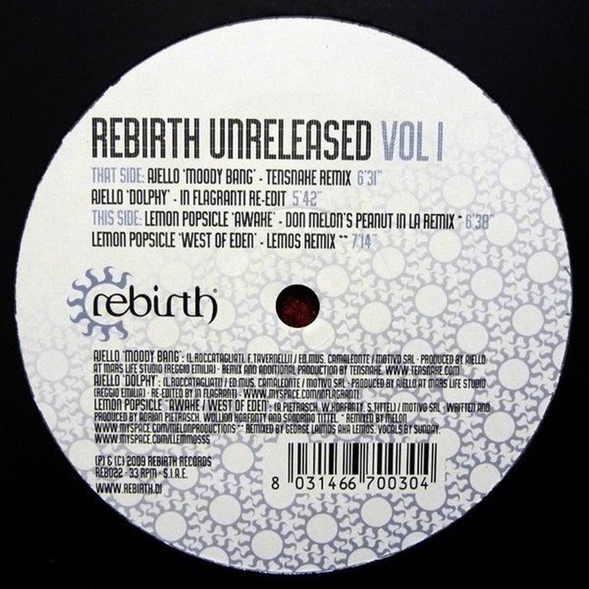 Ajello / Lemon Popsicle - Rebirth Unreleased Vol 1 () VG+