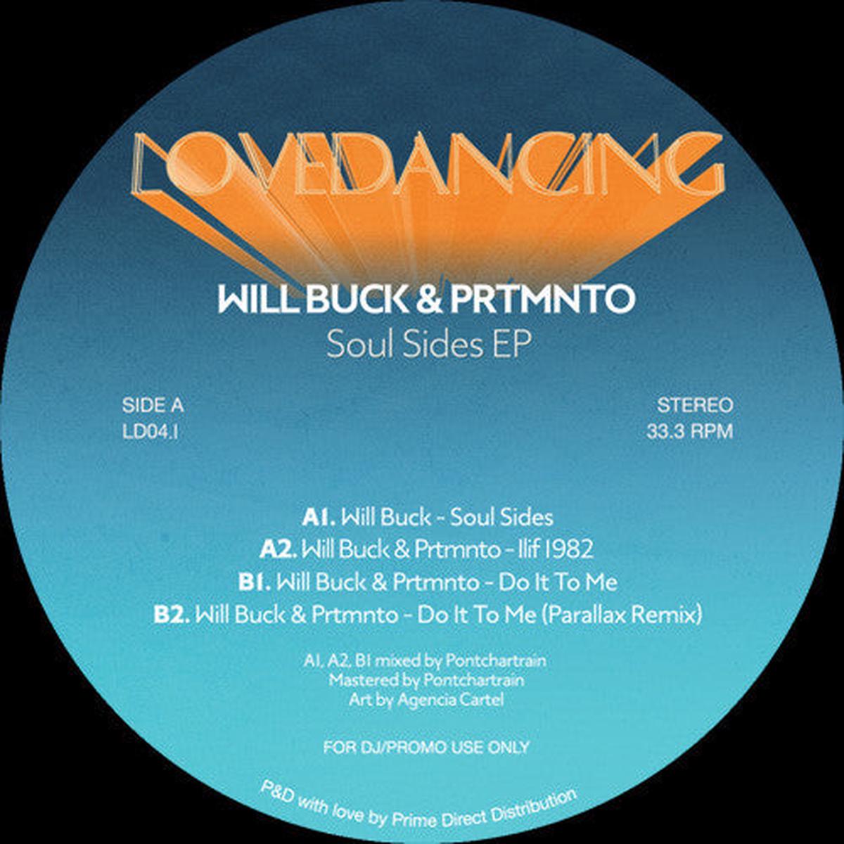 Will Buckley & PRTMNTO - Soul Sides EP (12", EP, Promo) (Mint (M))