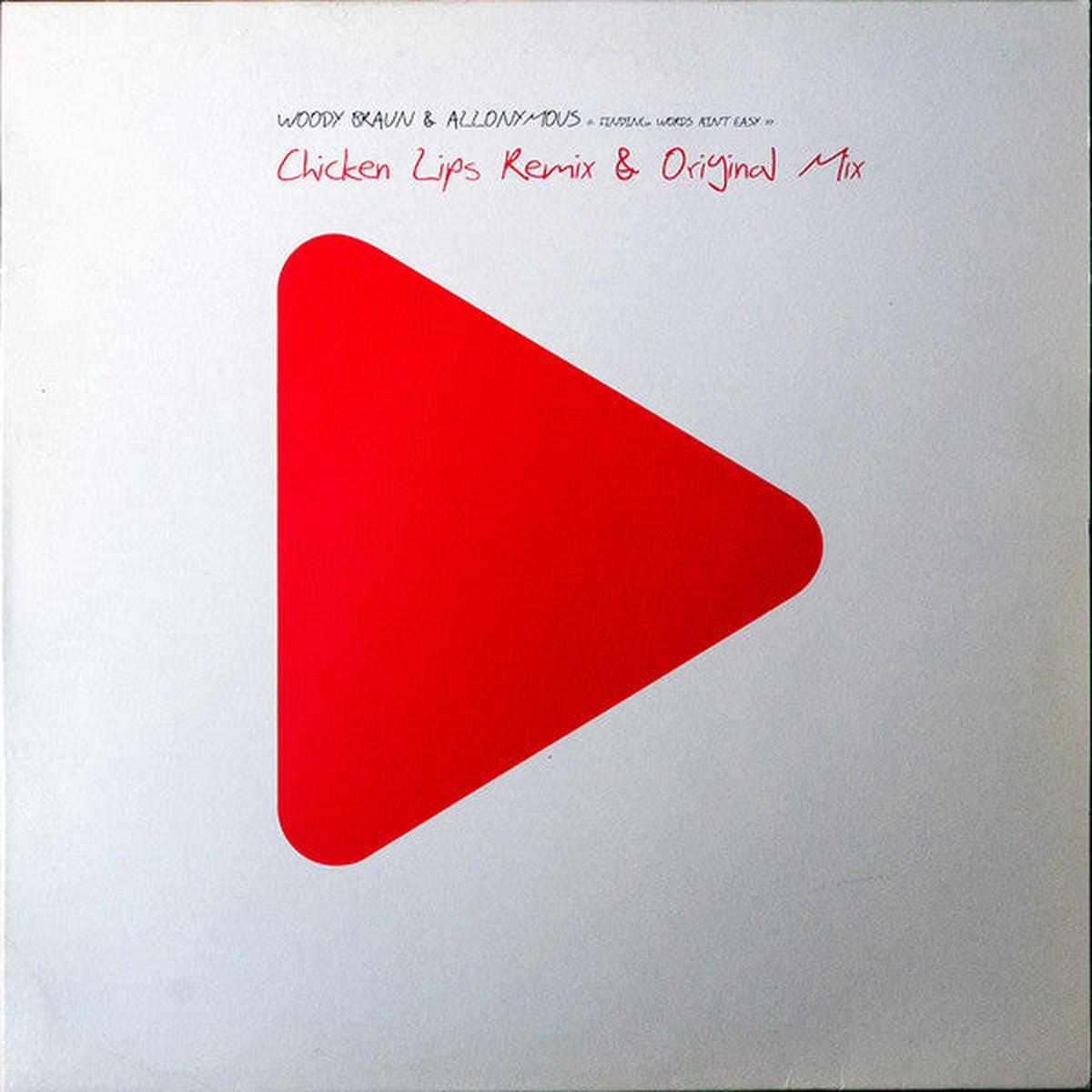 Woody Braun & Allonymous - Finding Words Ain't Easy () VG+