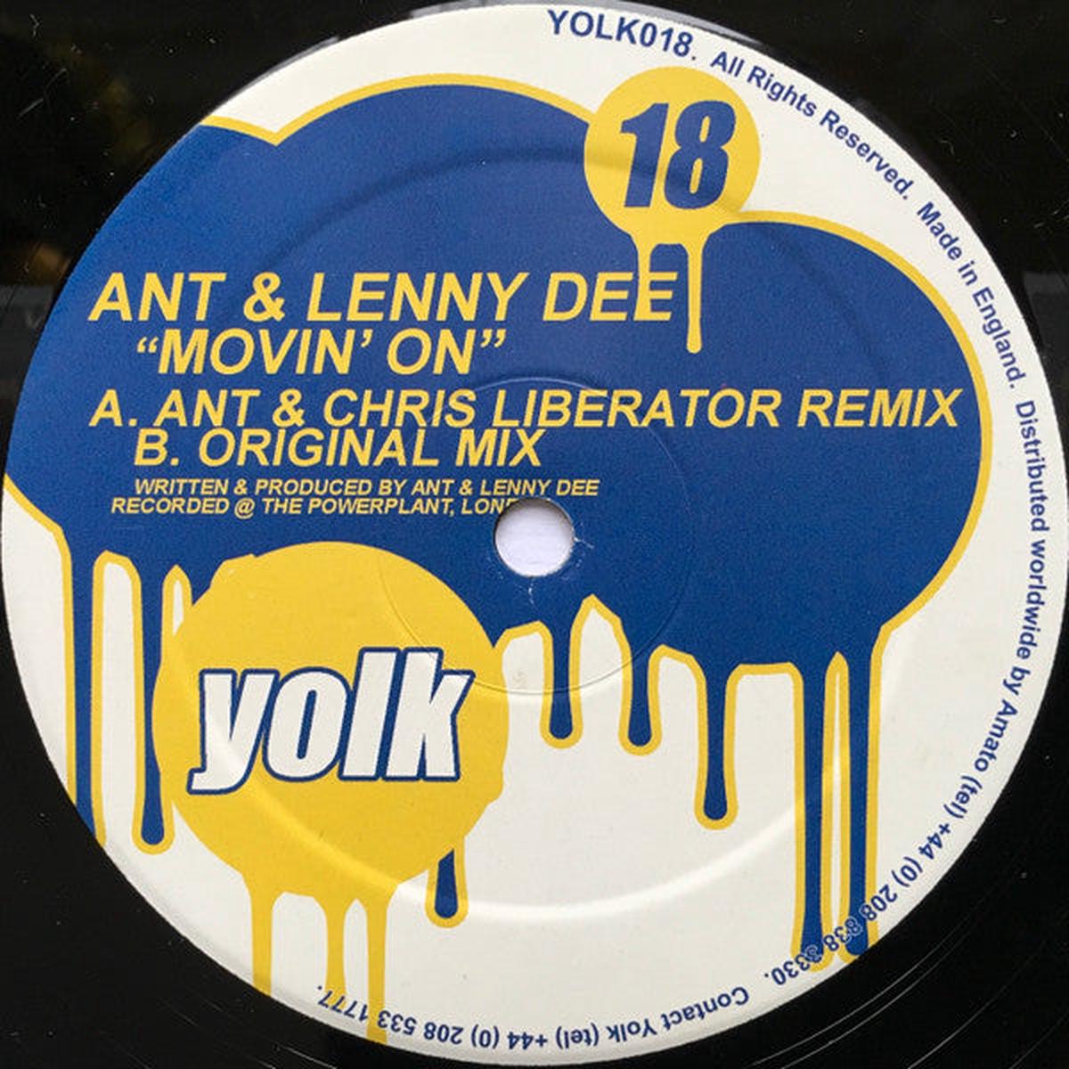 Ant & Lenny Dee - Movin' On (SF ACID) VG