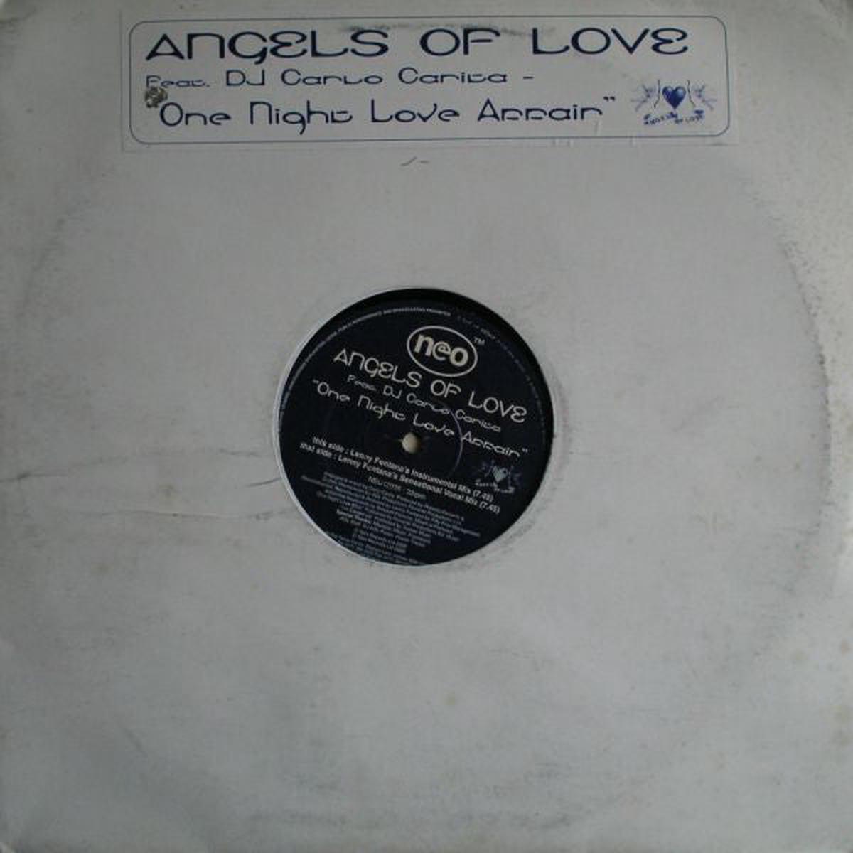 Angels Of Love Feat. Carlo Carita - One Night Love Affair () NM or M-