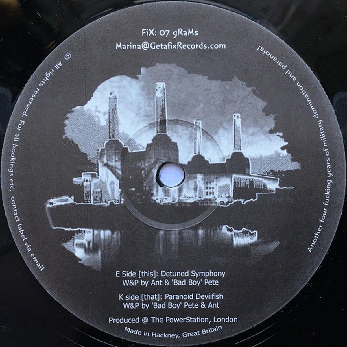 Ant & Bad Boy Pete - Paranoid Devilfish (SF ACID) VG+