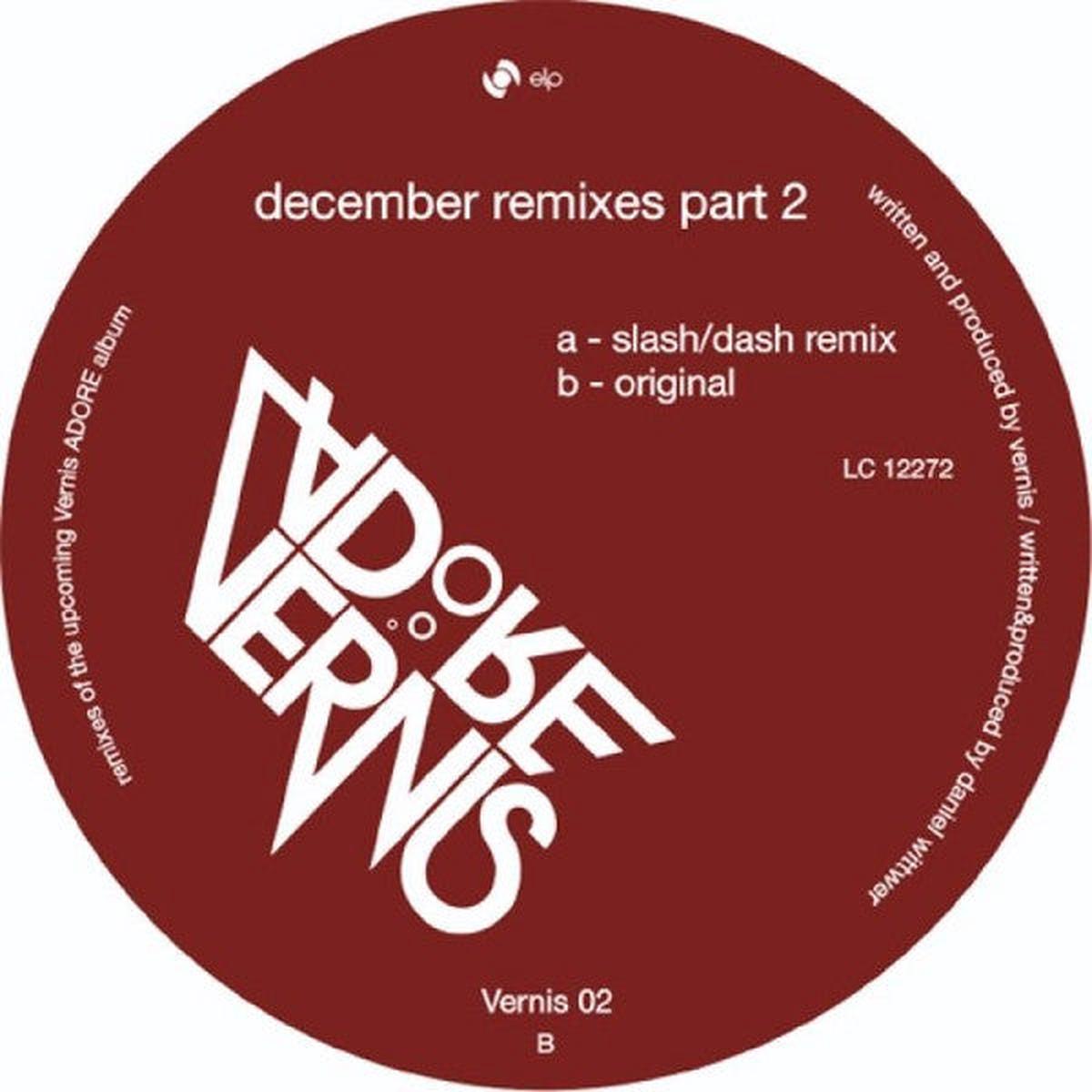 Vernis - December Remixes Part 2 () VG+